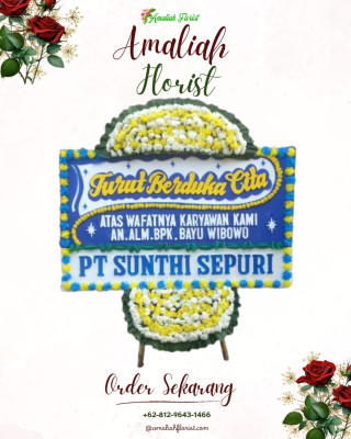 Papan Bunga Duka di Hibala