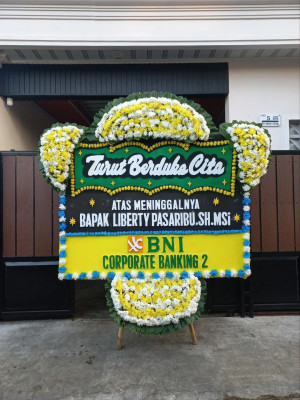 Papan Bunga Duka di Hibala