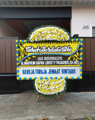 Papan Bunga Duka di Hibala