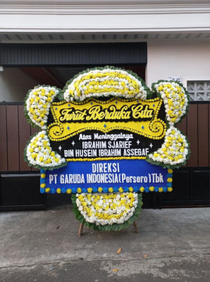 Papan Bunga Duka di Hibala