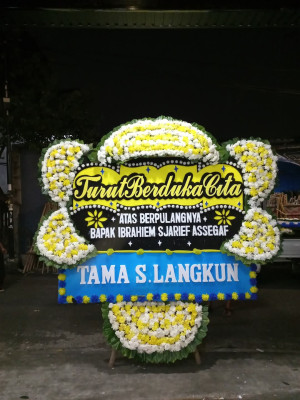 Papan Bunga Duka di Hibala