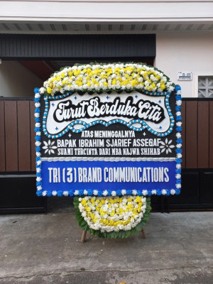 Papan Bunga Duka di Hibala